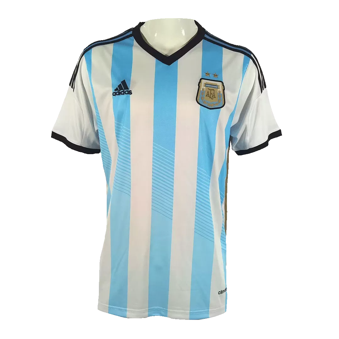 Argentina Jersey Custom Home Soccer Jersey 2014/15 - bestsoccerstore