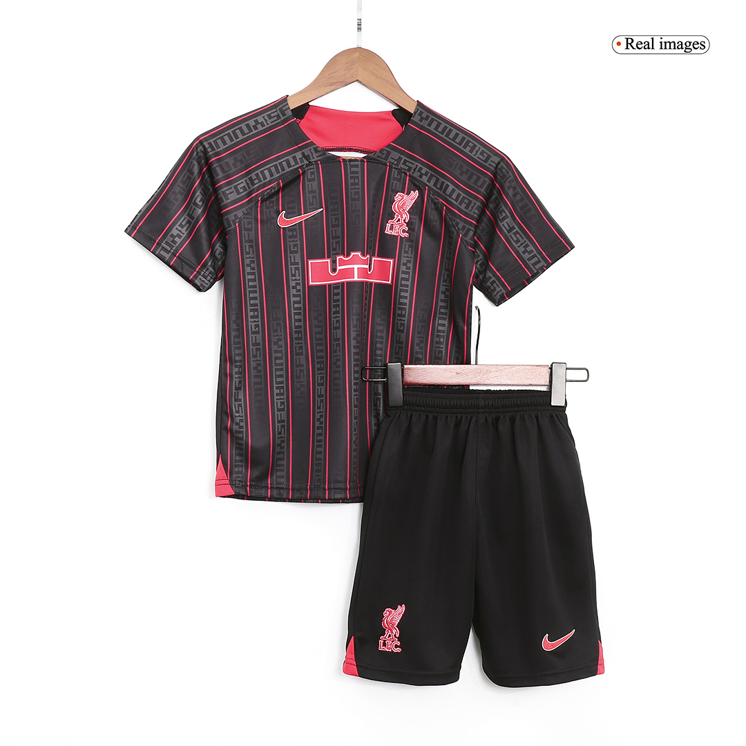 Kid's Liverpool Jersey Pre-Match Soccer Soccer Kits 2022/23