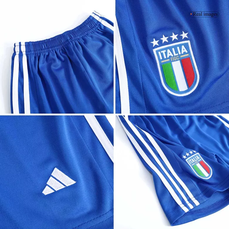 Kid's Italy Custom Home Soccer Kits 2023/24 - bestsoccerstore