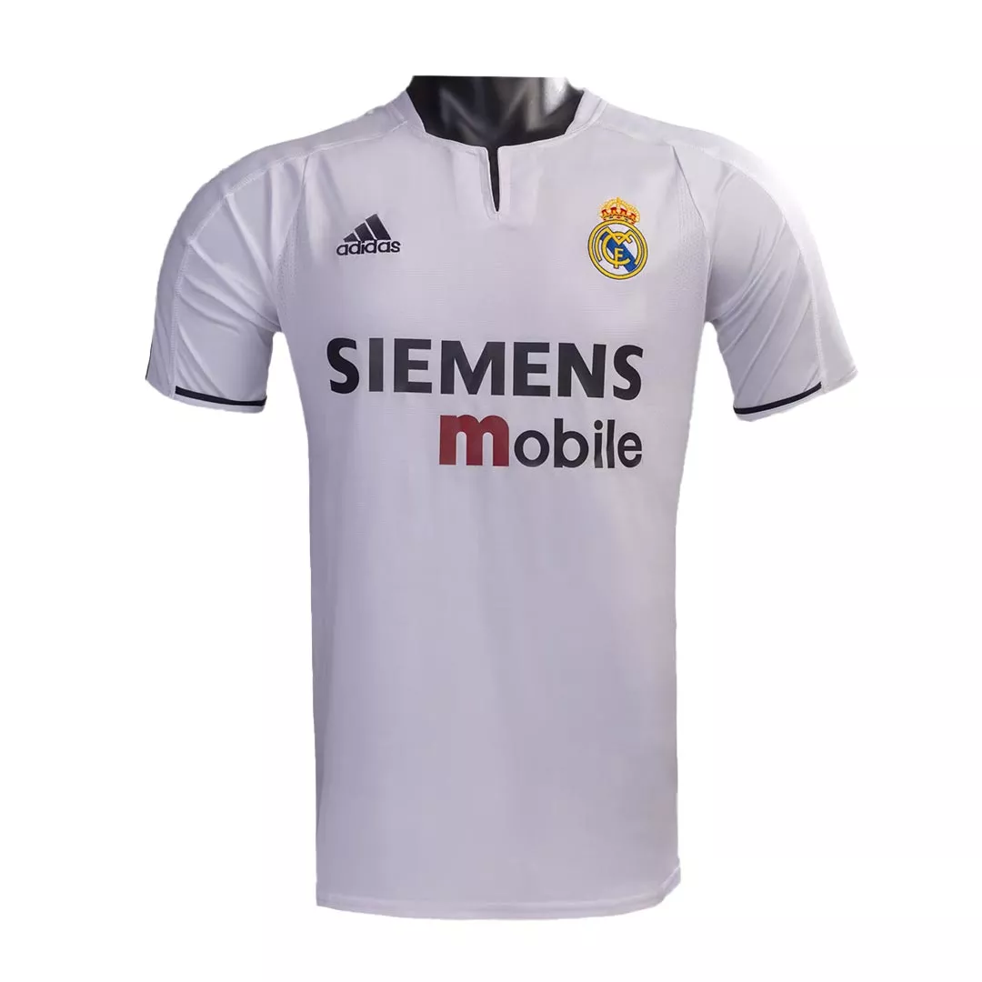 Real Madrid Jersey Custom Home Soccer Jersey 2003/04 - bestsoccerstore