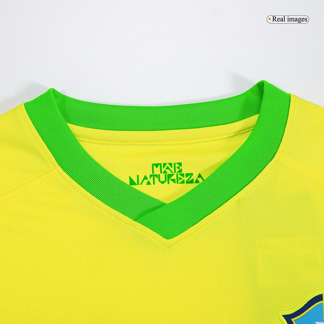 Brazil Jersey Custom Home Soccer Jersey 2023