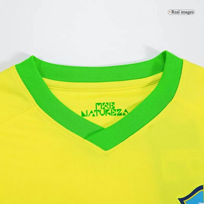 Brazil Jersey Custom Home Soccer Jersey 2023 - bestsoccerstore