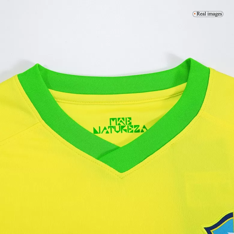 Brazil Jersey Custom Home Soccer Jersey 2023 - bestsoccerstore