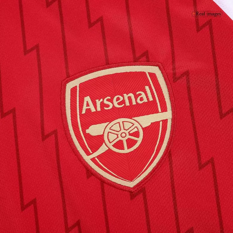 Arsenal Jersey Custom Home Soccer Jersey Full Kit 2023/24 - bestsoccerstore