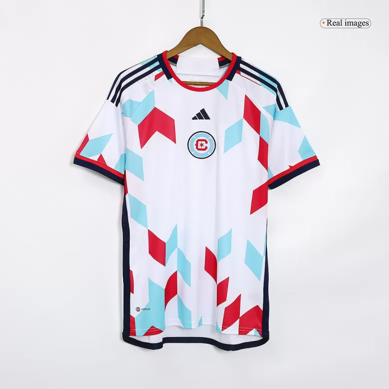 Men's Chicago Fire adidas White 2023 A Kit For All Replica Jersey