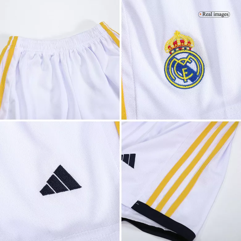 Kid's Real Madrid Jersey Custom Home Soccer Soccer Kits 2023/24 - bestsoccerstore