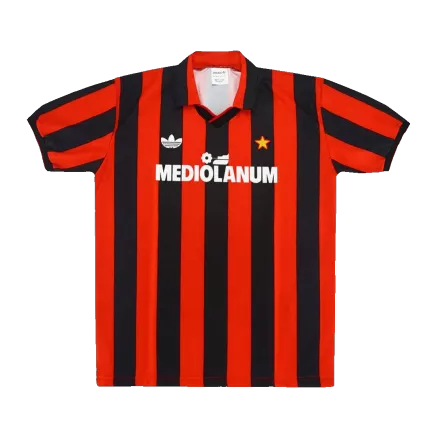 AC Milan Jersey Home Soccer Jersey 1990/91 - bestsoccerstore