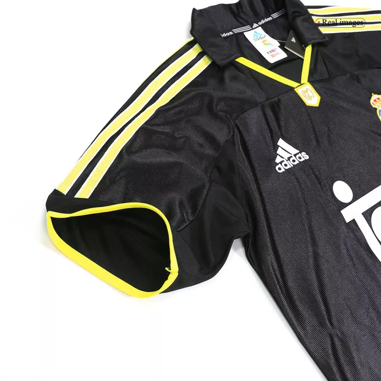 Real Madrid Retro Jersey Away Soccer Shirt 99/01 - bestsoccerstore