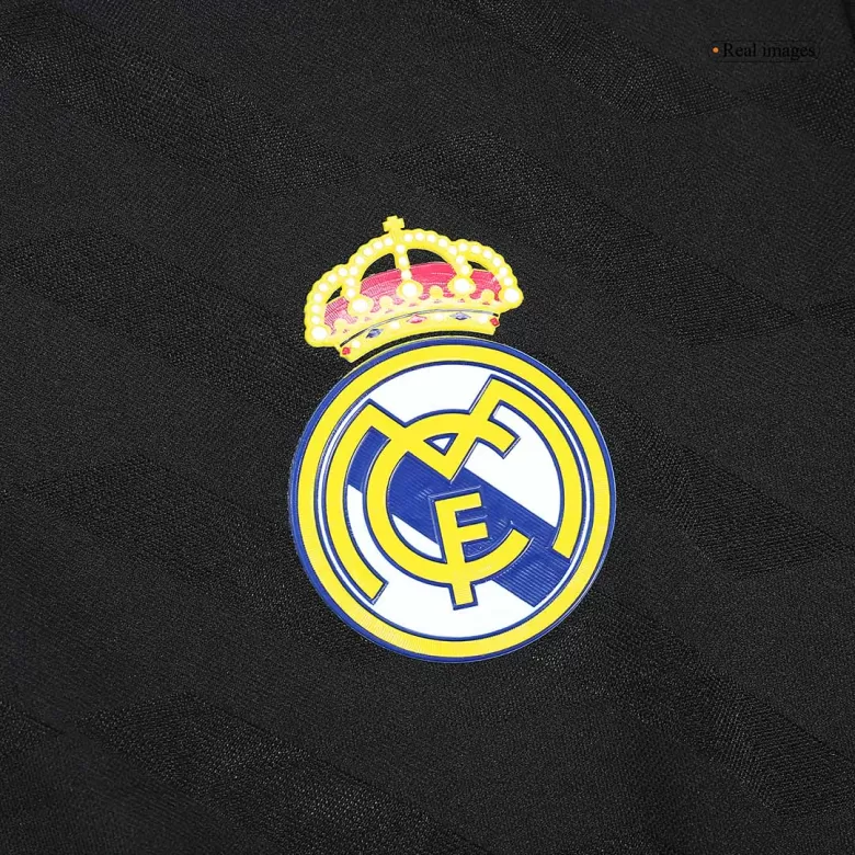 Real Madrid Retro Jersey Away Long Sleeve Soccer Shirt 2011/12 - bestsoccerstore