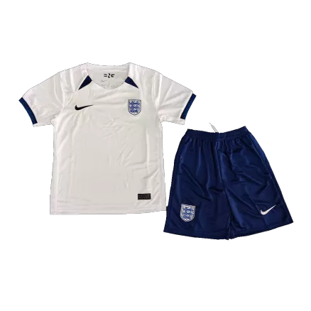 Kid's England Jersey Home Soccer Soccer Kits 2023 - bestsoccerstore