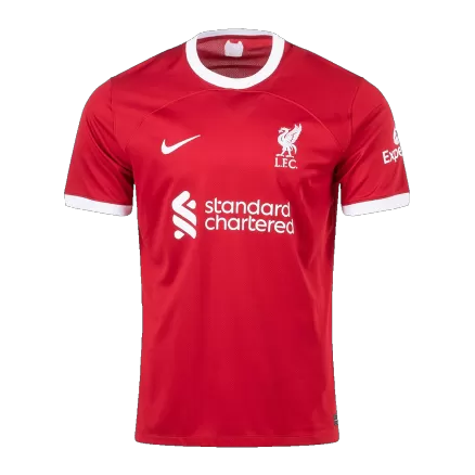 Liverpool Soccer Jersey Home Custom Shirt 2023/24 - bestsoccerstore