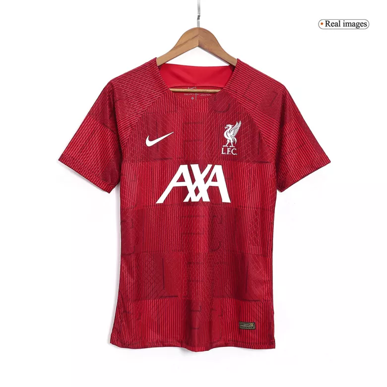 Authentic Liverpool Soccer Jersey Pre-Match Shirt 2023/24 - bestsoccerstore