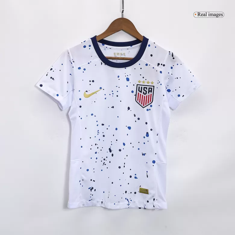 USA Custom Home Soccer Women's Jersey 2023 - bestsoccerstore