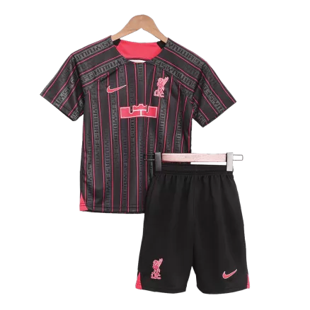 Kid's Liverpool Jersey Pre-Match Soccer Soccer Kits 2022/23 - bestsoccerstore
