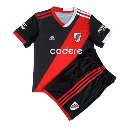 Kid's River Plate Jersey Third Away Soccer Soccer Kits 2023/24 - bestsoccerstore