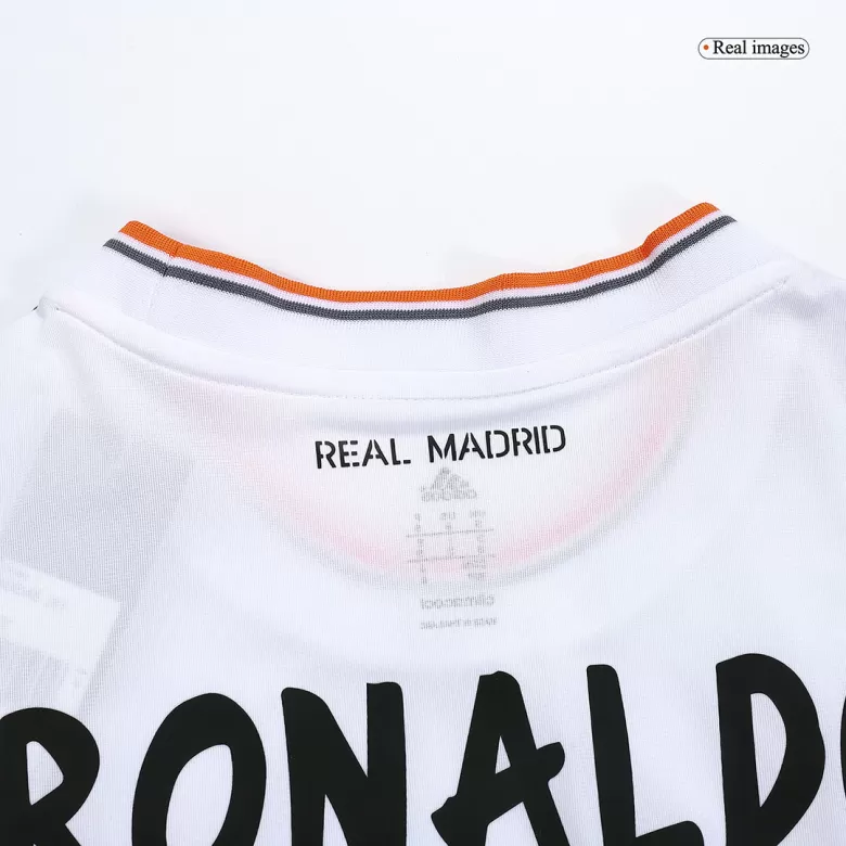 Real Madrid Jersey RONALDO #7 Home Retro Soccer Jersey 2013/14 - bestsoccerstore