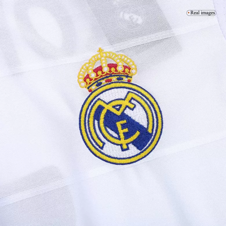 Real Madrid Jersey Custom Home Soccer Retro Jersey 2013/14 - bestsoccerstore