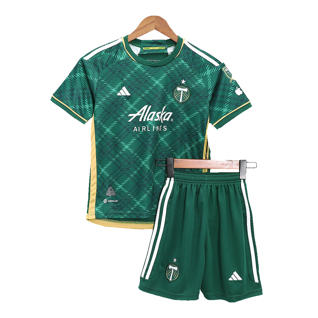 Youth adidas White Portland Timbers 2018 Replica Away Jersey