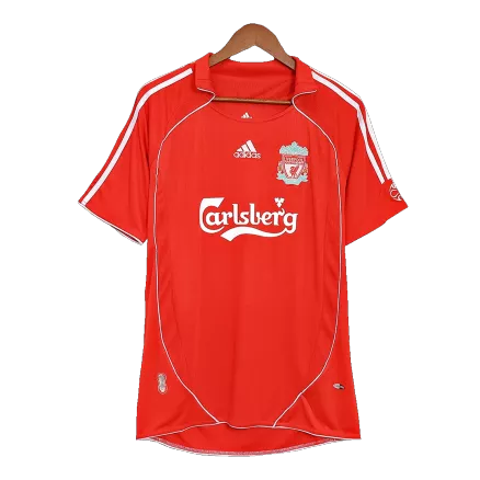 Liverpool Jersey Custom Home Soccer Jersey 2006/07 - bestsoccerstore