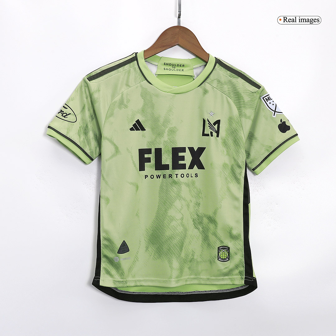 2023/24 LOS Angeles FC Away Kids Soccer Jersey