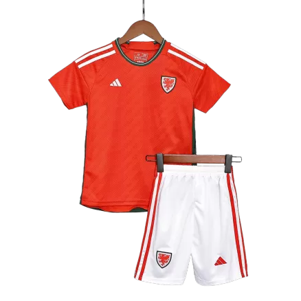 Kid's Wales Jersey Custom Home Soccer Soccer Kits 2022 - bestsoccerstore