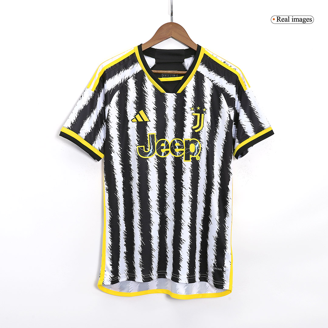 Adidas Fagioli Juventus Home Jersey w/ Serie A Patch 23/24 (Black/White) Size S