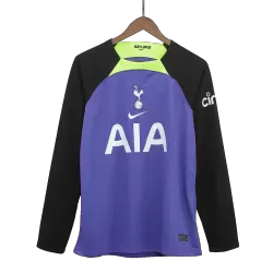 Tottenham Long Sleeve Jersey,Tottenham Hotspur Purple Kit,Size:18-19  tottenham purple long sleeve gk jersey