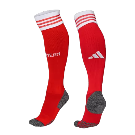 Men's Bayern Munich Jersey Soccer Home Socks 2023/24 - bestsoccerstore