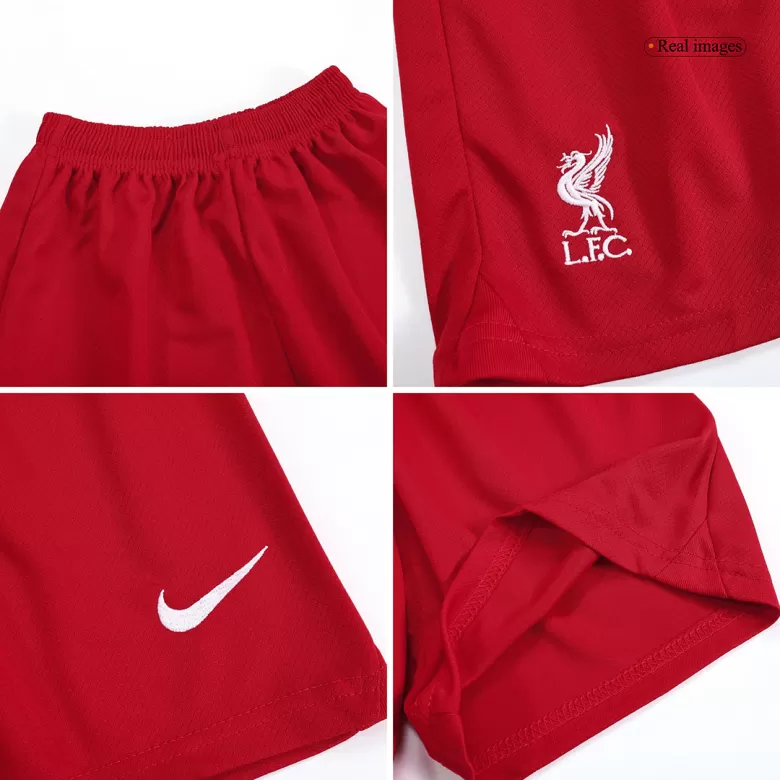 Kid's Liverpool Whole Kits Custom Home Soccer Kit 2023/24 - bestsoccerstore