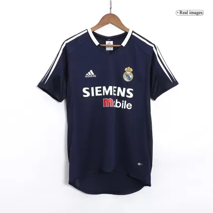 Real Madrid Retro Jersey Away Soccer Shirt 2004/05 - bestsoccerstore
