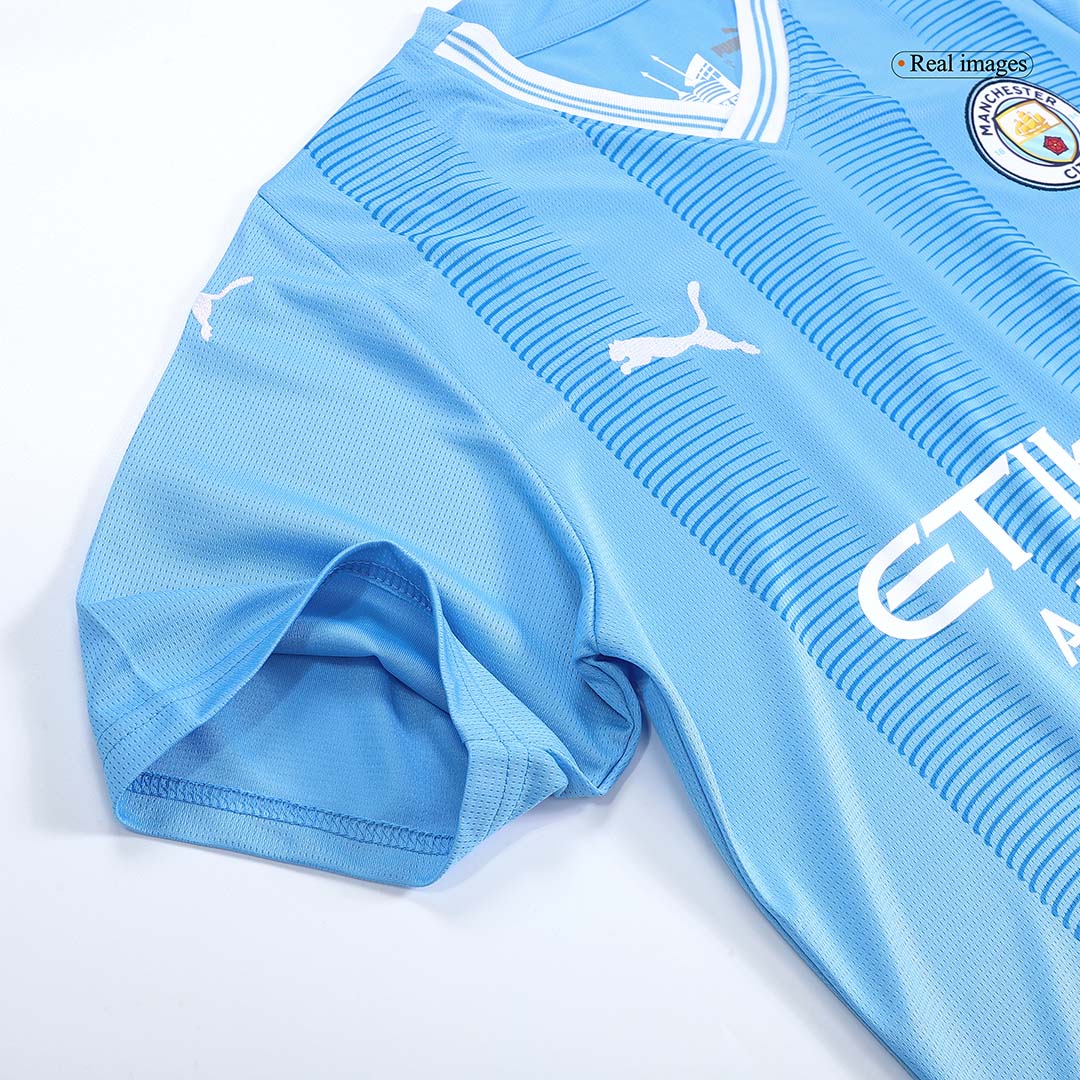 Manchester City Jersey Custom Home Soccer Jersey 2023/24