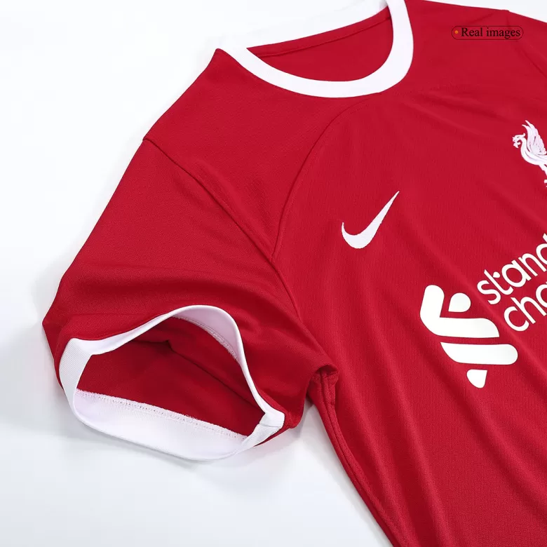 Liverpool Jersey Custom VIRGIL #4 Soccer Jersey Home 2023/24 - bestsoccerstore