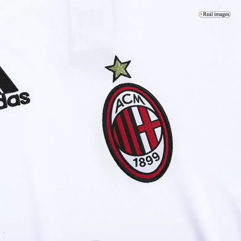 AC Milan Jersey Custom Away Soccer Retro Jersey 2009/10 - bestsoccerstore