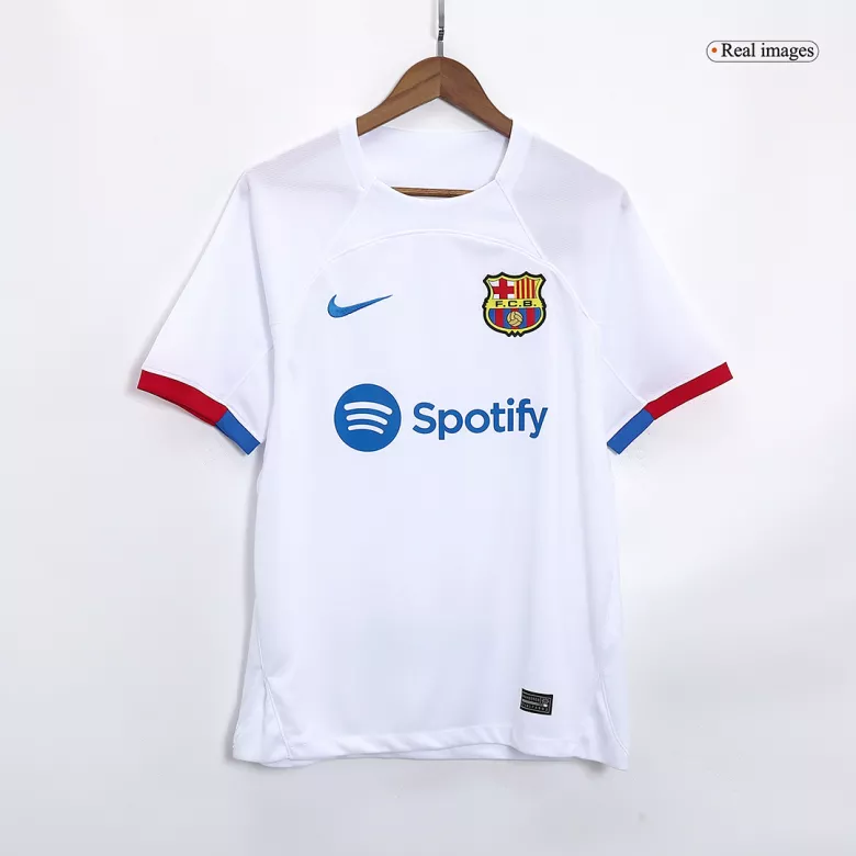 Barcelona Jersey Custom Soccer Jersey Away 2023/24 - bestsoccerstore