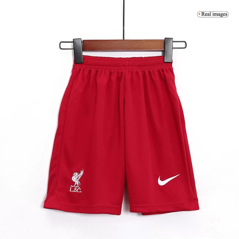 Kid's Liverpool Whole Kits Custom Home Soccer Kit 2023/24 - bestsoccerstore