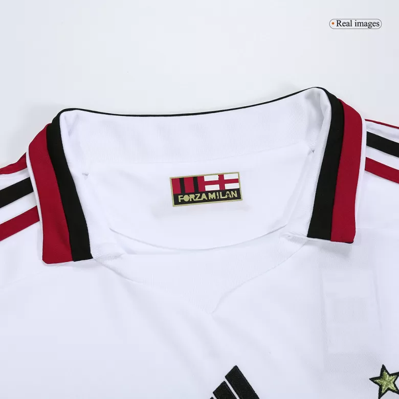 AC Milan Jersey Custom Away Soccer Retro Jersey 2009/10 - bestsoccerstore