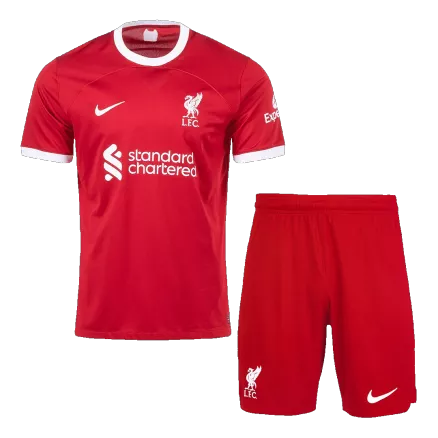 Liverpool Jersey Custom Home Soccer Jersey 2023/24 - bestsoccerstore