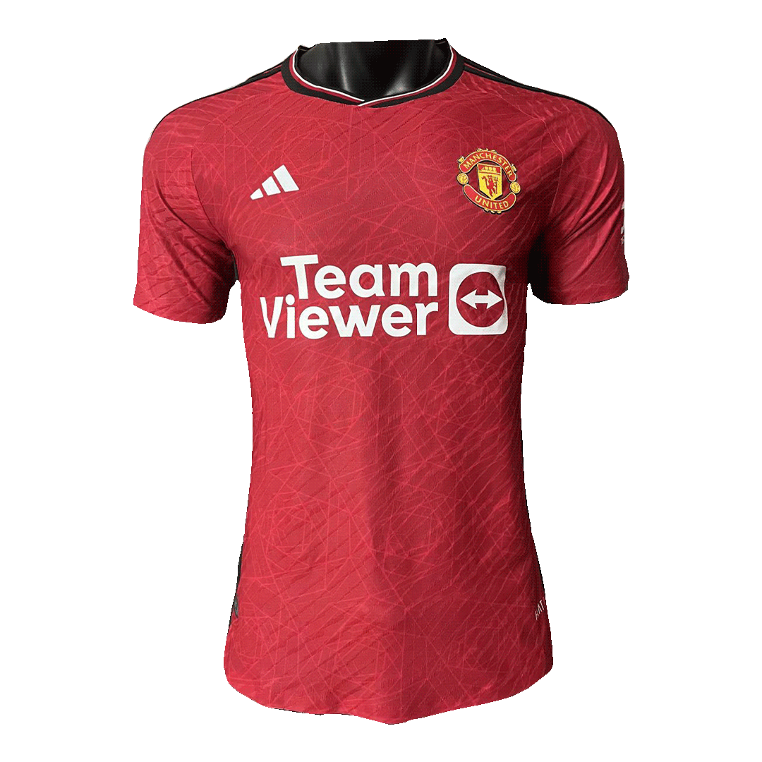 Manchester United Jersey Custom Home Soccer Jersey 2023/24