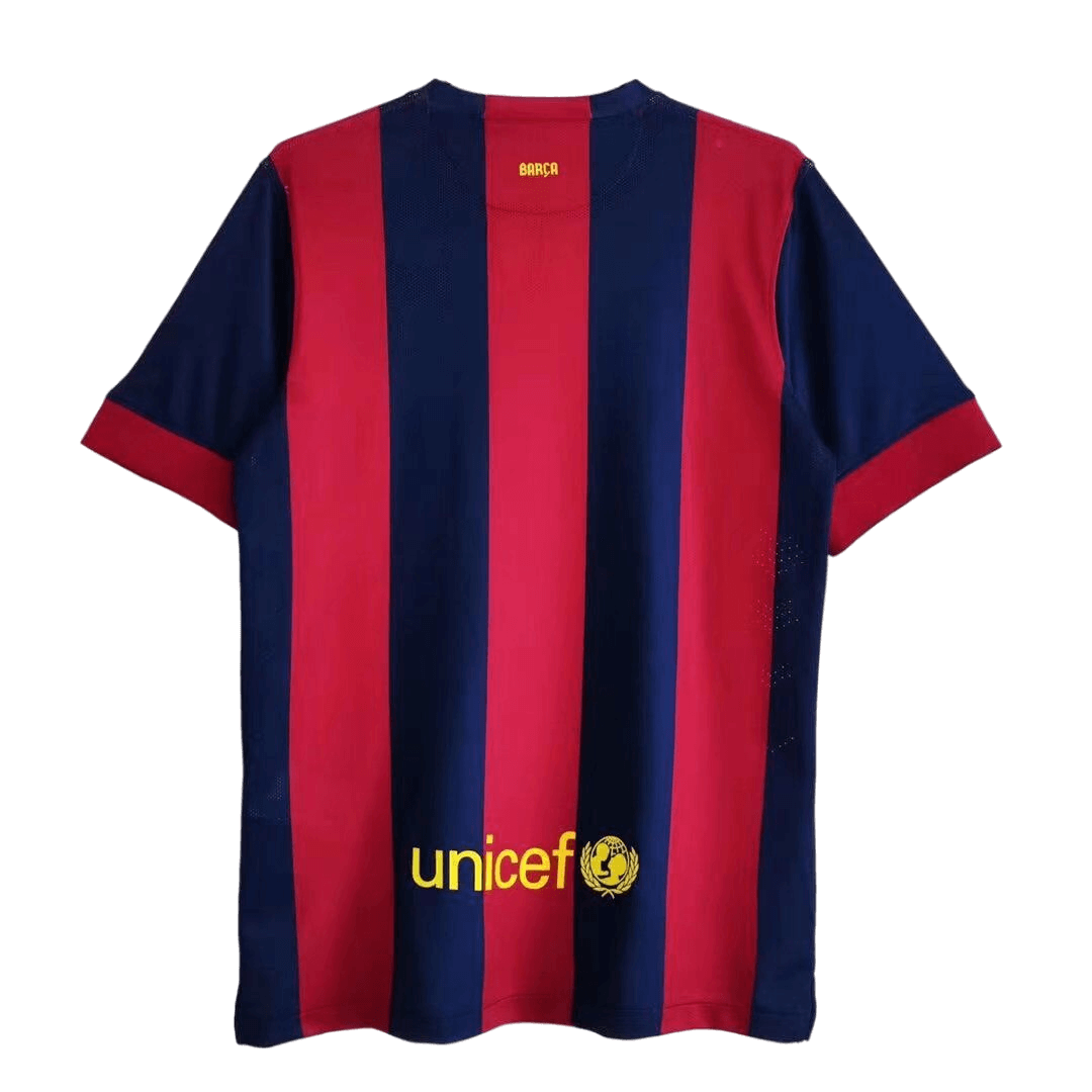 Jersey MESSI #10 Home Retro Soccer Jersey 2014/15