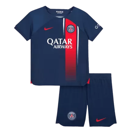 Kid's PSG Jersey Custom Home Soccer Soccer Kits 2023/24 - bestsoccerstore