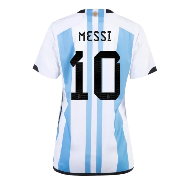 Argentina Jersey Messi #10 Custom Away Soccer Jersey 2022