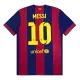 Barcelona Jersey MESSI #10 Custom Home Soccer Jersey 2014/15 - bestsoccerstore