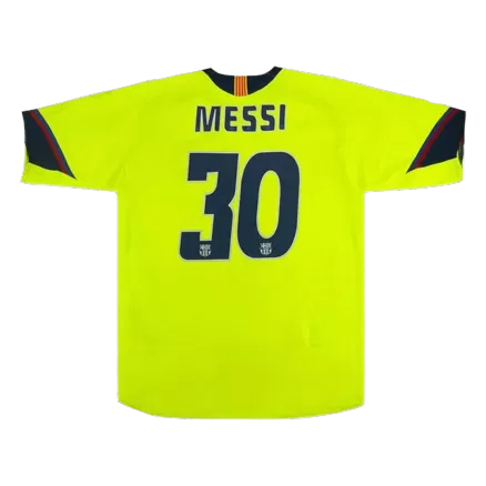 Barcelona Jersey MESSI #30 Custom Away Soccer Jersey 2005/06 - bestsoccerstore