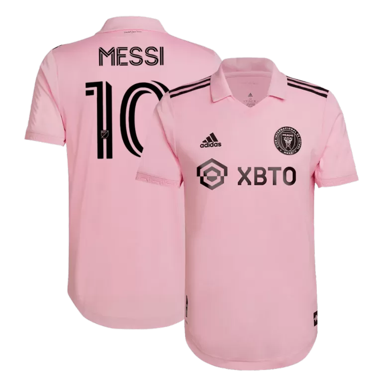 adidas Messi #10 Inter Miami CF 22/23 Home Jersey - Pink, Kids' Soccer