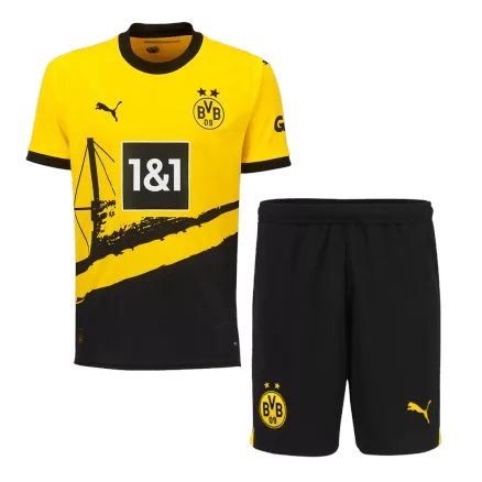 Borussia Dortmund Jersey Custom Home Soccer Jersey 2023/24 - bestsoccerstore
