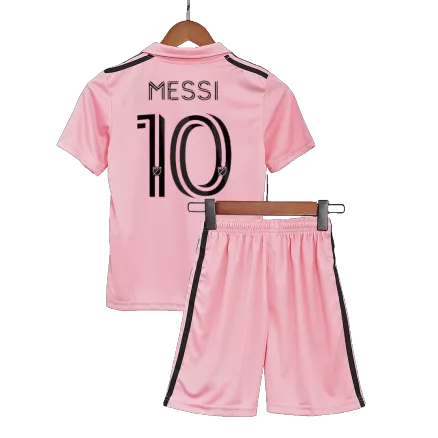 Kid's Inter Miami CF Jersey MESSI #10 Custom Home Soccer Soccer Kits 2022 - bestsoccerstore