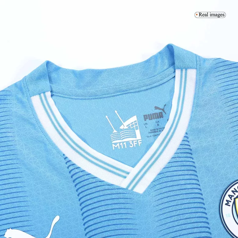 Authentic Soccer Jersey Manchester City Home Shirt 2023/24 - bestsoccerstore