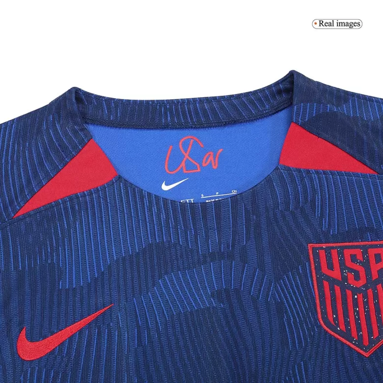 USA Jersey Custom Away Soccer Jersey 2023 - bestsoccerstore