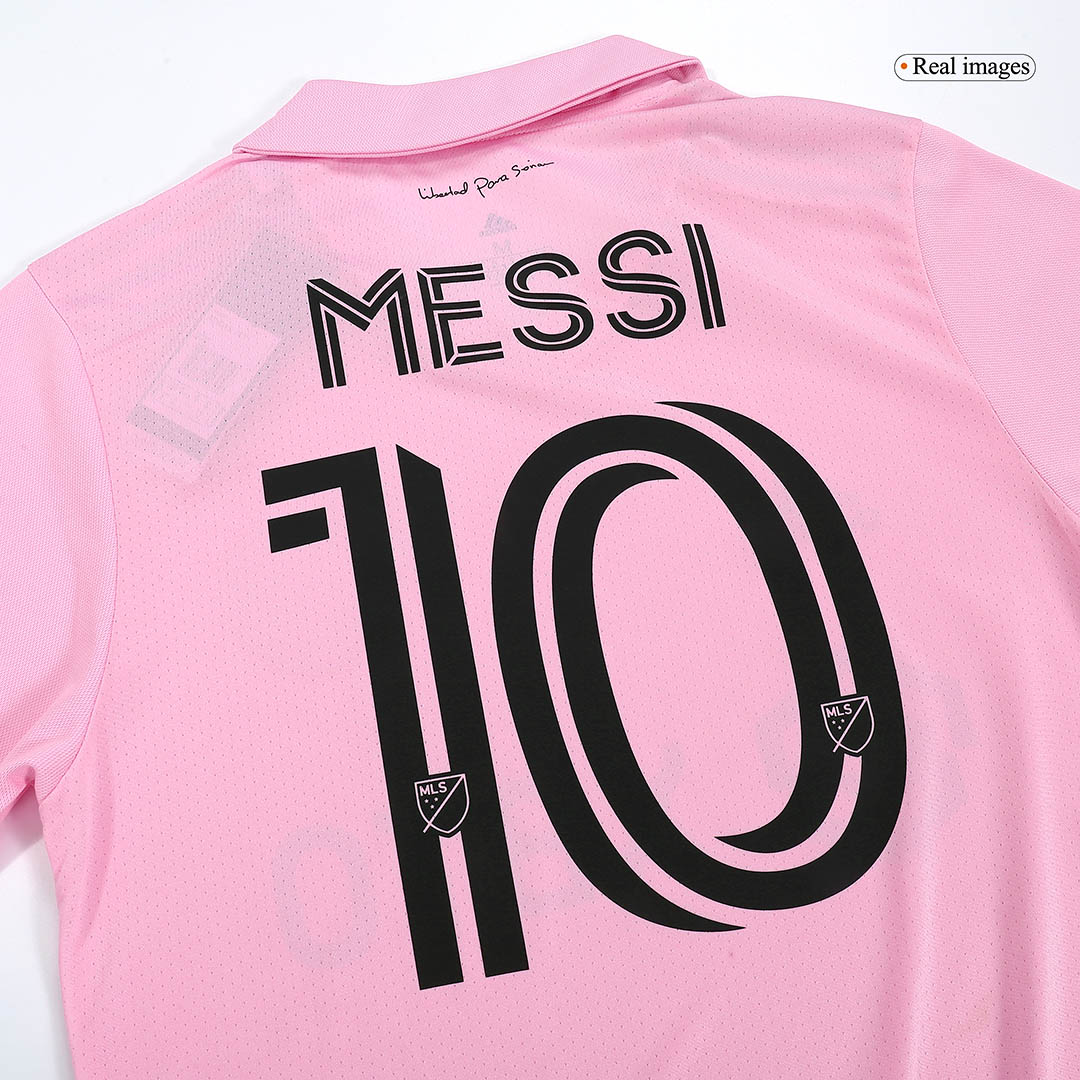 Inter Miami CF MESSI #10 Home Custom Player Version Soccer Jersey 2023 - bestsoccerstore