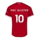 Liverpool Jersey Custom MAC ALLISTER #10 Soccer Jersey Home 2023/24 - bestsoccerstore